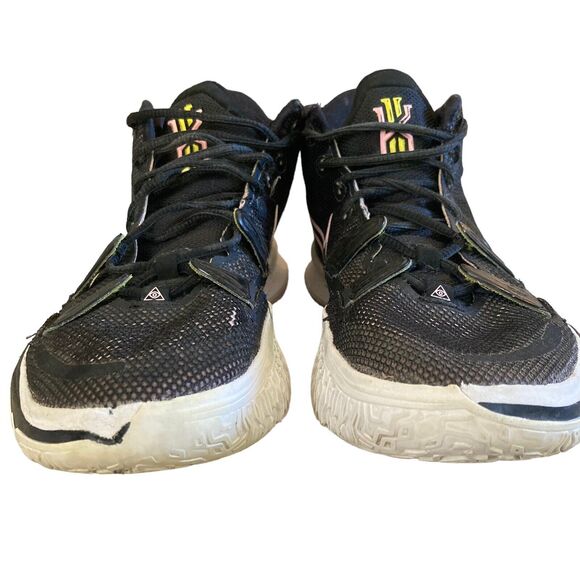 Nike Kyrie 7 \'Ripple Effect\' Black Artic Punch Shoes CQ9326-005 Mens Size 7.5 main image 5